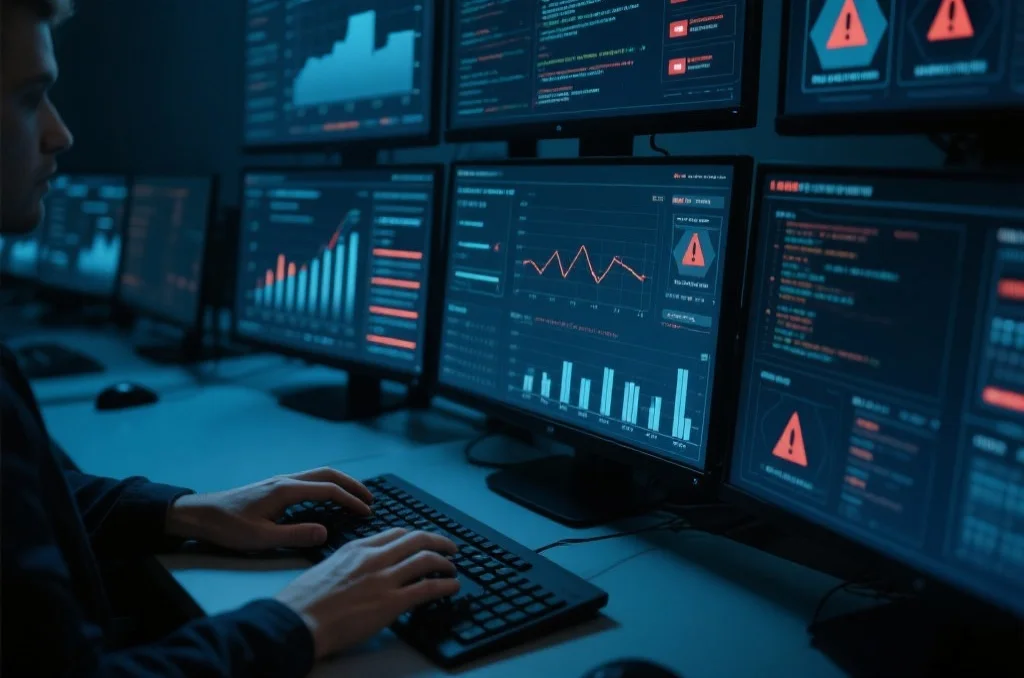 网络安全运营中心实时监控