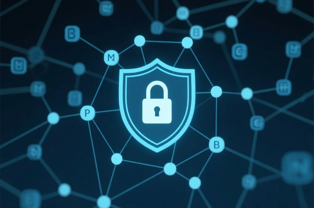 数据隐私与安全概念图